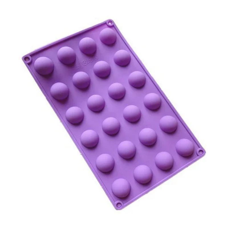 Силіконова форма Півсфера SNS глубина 1,4 см Діаметр 2,8 см