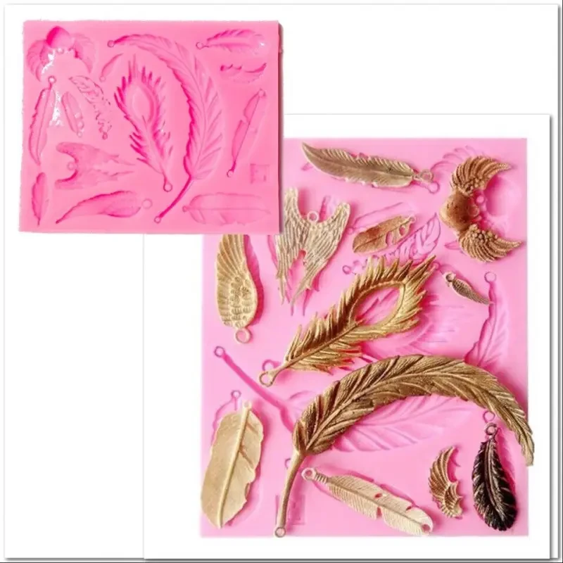 Силіконовий молд Пір`я