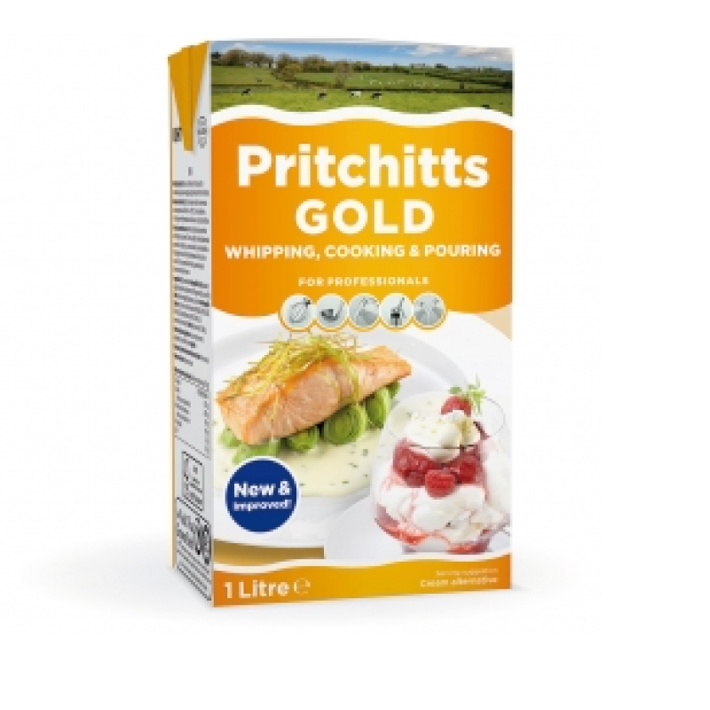 Вершки кондитерські Pritchitts Gold 33.5% 1 л