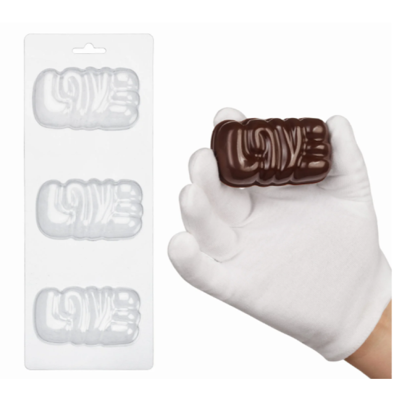 Форма пластикова Шоколадка LOVE