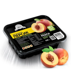 Персик пюре Fruityland замороженное без сахара,500г