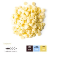 Натуральний білий шоколад 25,5% Callebaut, 1 кг.