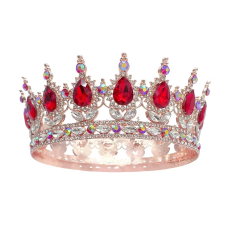 Корона на торт  з камінчиками 12,5см. №1