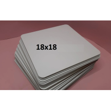 Підложка біла 180 Х 180мм h-3 мм. ДВП