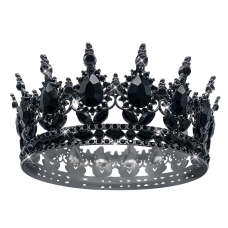 Корона на торт  з камінчиками 12,5см. №15