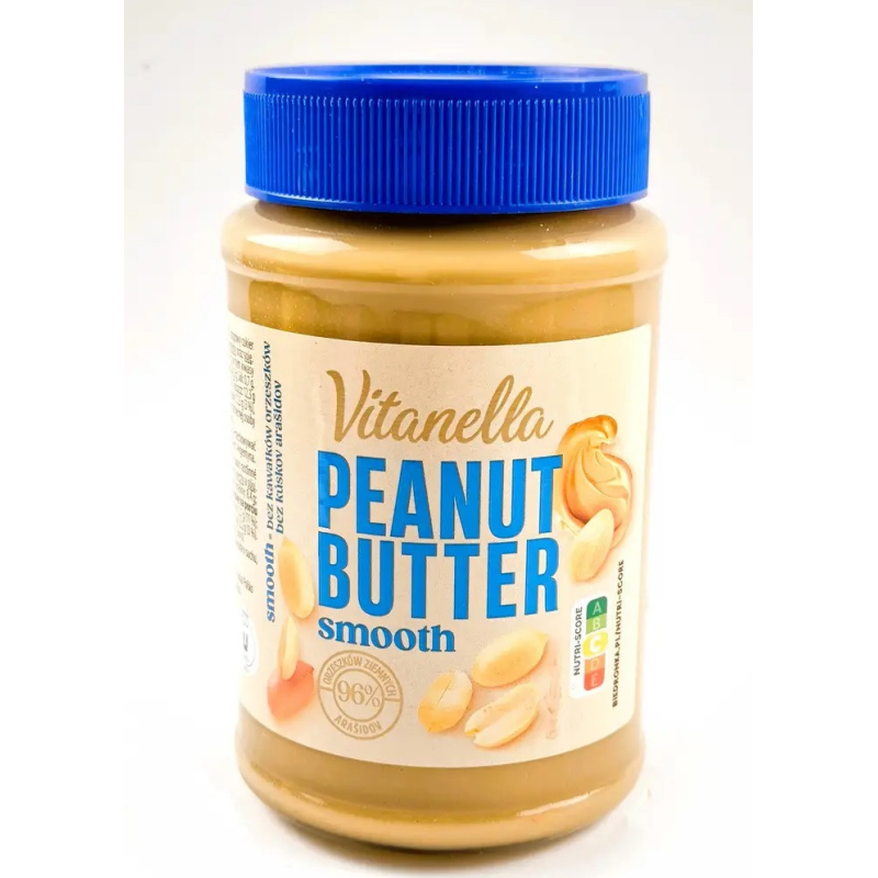 Паста арахісова 96% Vitanella Peanut Butter Smooth 450г Греція Паста арахісова 96% Vitanella Peanut Butter Smooth 450г Греція