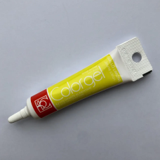 Барвник гелевий Colorgel  жовтий Giallo Limone Modecor 20 мл.