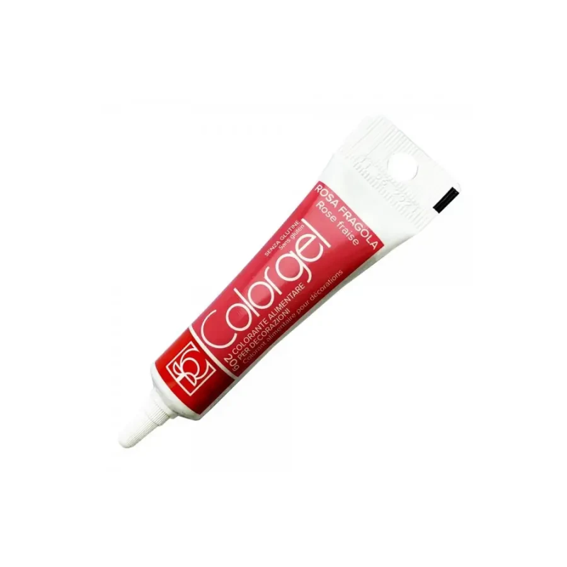 Барвник гелевий Colorgel полуничний  rosa fragola  20 мл.