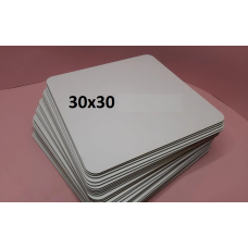 Підложка біла 300 Х 300мм h-3 мм. ДВП