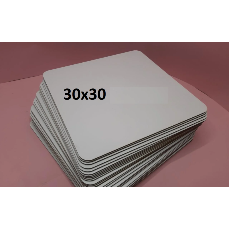 Підложка біла 300 Х 300мм h-3 мм. ДВП Підложка біла 300 Х 300мм h-3 мм. ДВП