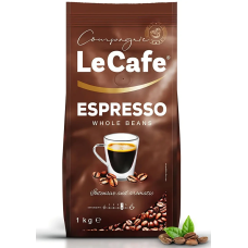 Кава в зернах Le Cafe ESPRESSO  Польща 1 кг.