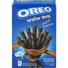 Трубочки Oreo Wafer Roll Chocolate з ванільним кремом 54 г