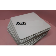 Підложка біла 350 Х 350мм h-3 мм. ДВП