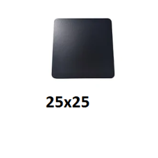 Підложка Чорна250 Х 250мм h-3 мм. ДВП