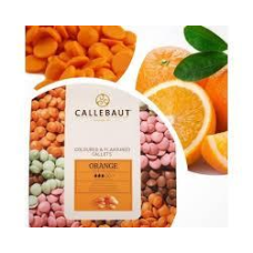 Помаранчевий шоколад Callebaut Orange Callets зі смаком апельсина у дропсах 2.5 кг