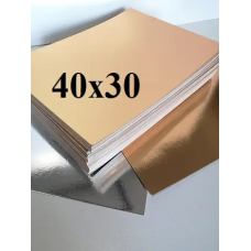 Підложка золото/срібло 400х300 мм