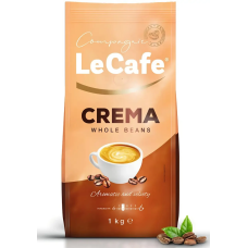 Кава в зернах Le Cafe CREMA 1 кг