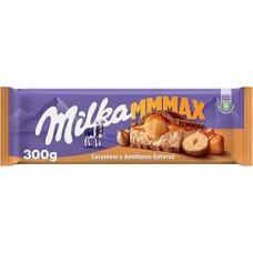 Шоколад Milka MMMAX Caramelo y Avellanas Enteras 300 г