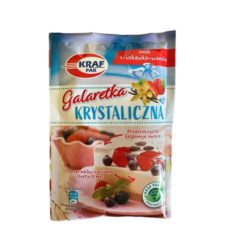 Желе Галеретка (Galaretka) кристалічне прозоре від Kraw Pak 70g Желе Галеретка (Galaretka) кристалічне прозоре від Kraw Pak 70g