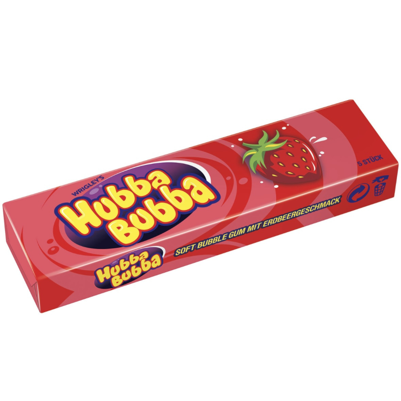 Жуйка Hubba Bubba зі смаком полуниці 35 г