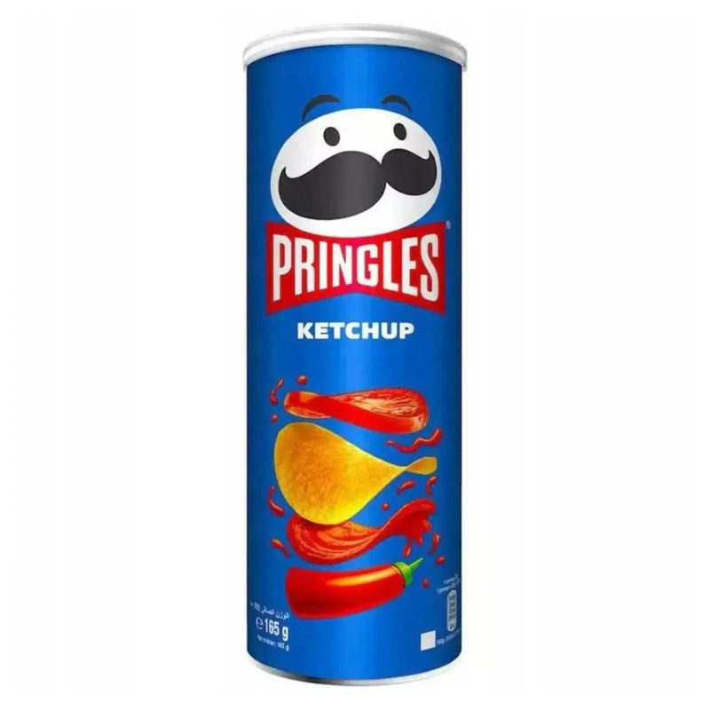Чіпси Кетчуп Прінглс Ketchup Pringles, 165 г Чіпси Кетчуп Прінглс Ketchup Pringles, 165 г