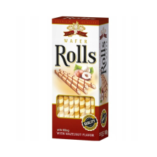 Вафлі трубочки Cookies Land Wafer Rolls Hazelnut 160g