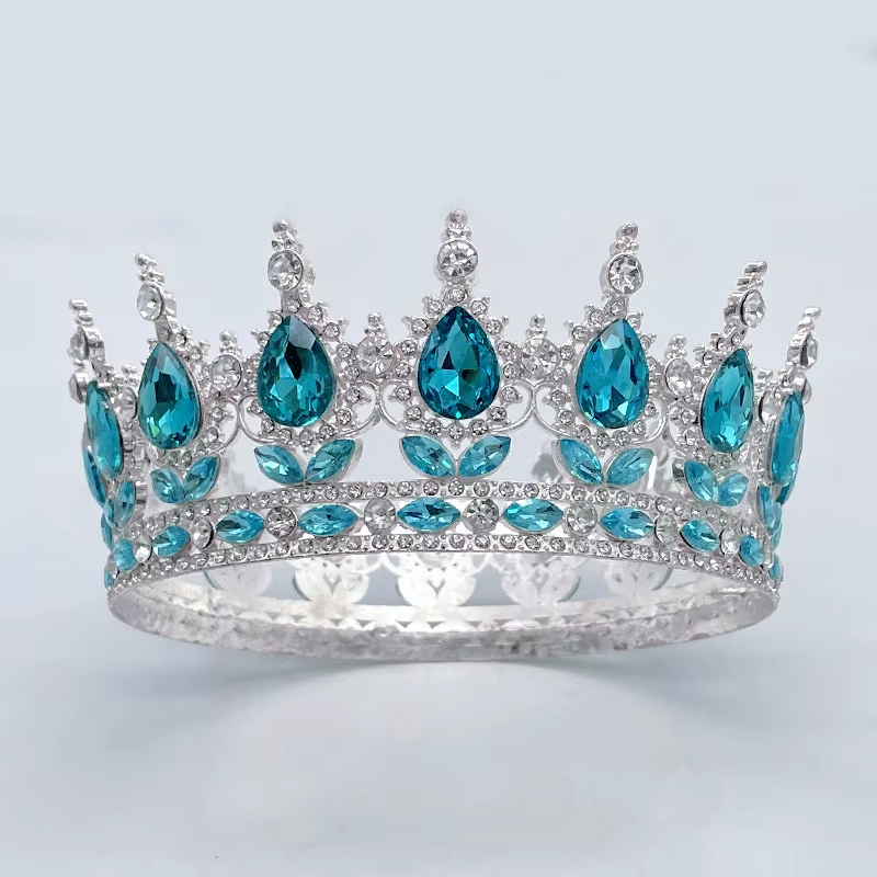 Корона на торт  з камінчиками 12,5см. №7