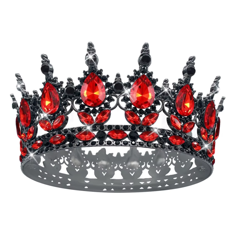 Корона на торт  з камінчиками 12,5см. №16
