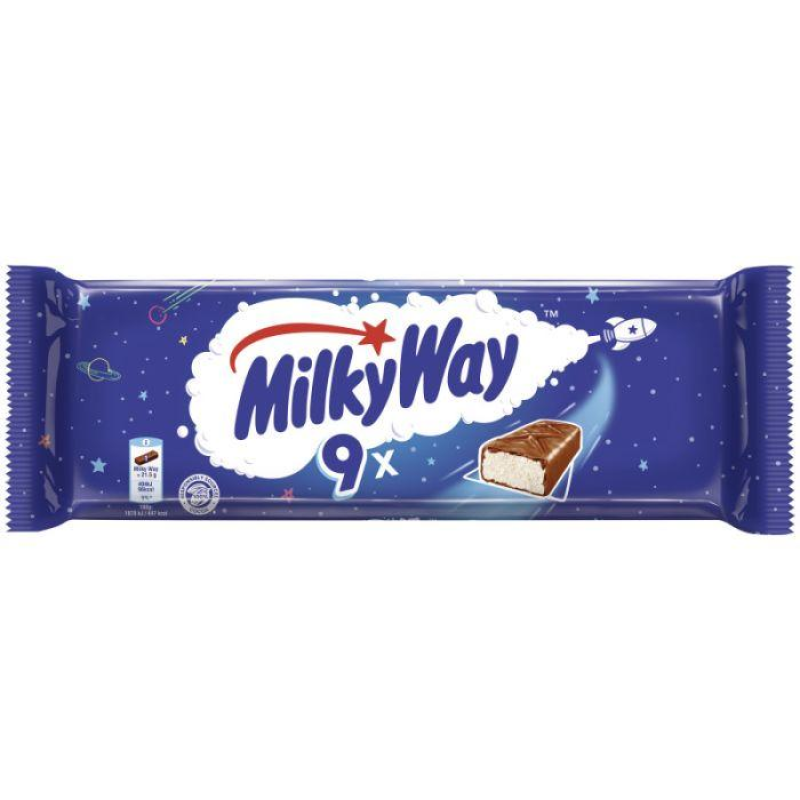 Батончики MILKY WAY 9х  193,5g