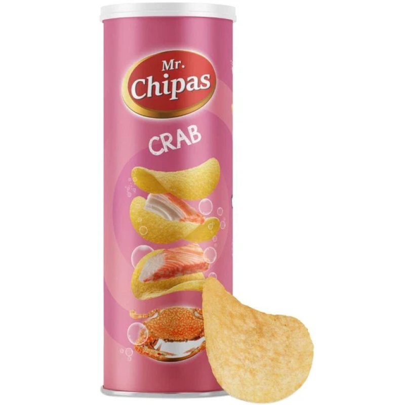 Чіпси Mr. Chipas Crab 160 г Чіпси Mr. Chipas Crab 160 г
