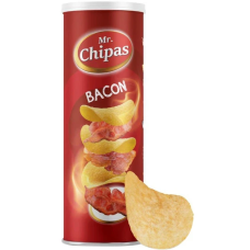 Чіпси Mr. Chipas Bacon 160 г