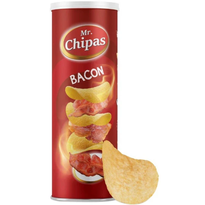 Чіпси Mr. Chipas Bacon 160 г Чіпси Mr. Chipas Bacon 160 г