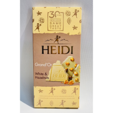 Шоколад Heidi Grand“or білий з фундуком, 100 г