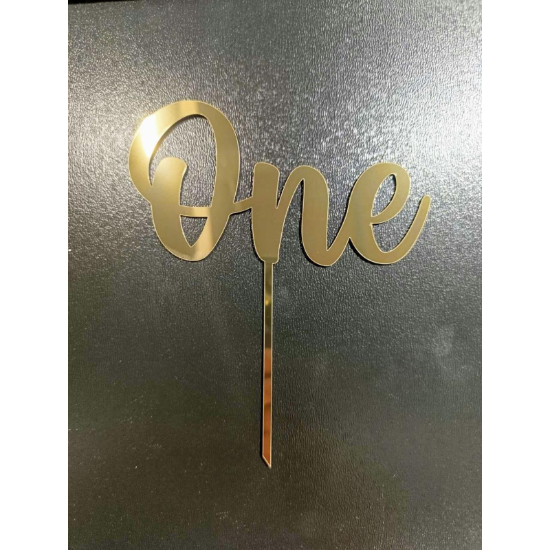 Топер дзеркальний One #2 на ніжці Топер дзеркальний One #2 на ніжці