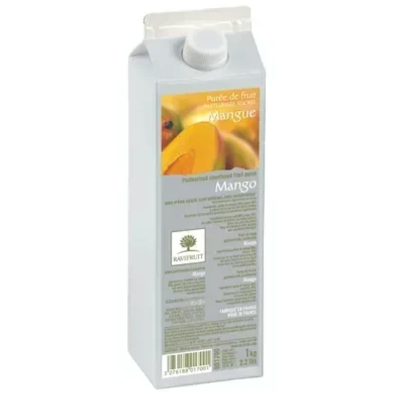 Пюре Манго натуральне  Ravifruit Франція, 1 кг
