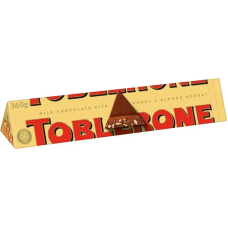 Шоколад молочний Toblerone з медово-мигдальною нугою 360 г