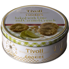 Печиво з Лаймом і Карамельними Кранчами Tivoli Lime & Caramel в ж/б 150 г Данія