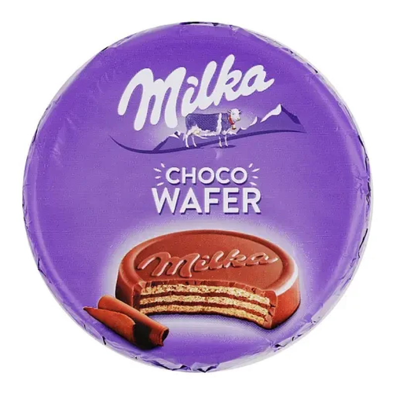 Вафлі Milka з начинкою какао в молочному шоколаді, 30 г