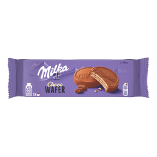 Вафлі Milka з начинкою какао в молочному шоколаді, 150 г