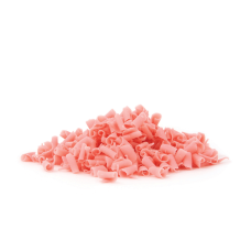 Шоколадні пелюстки полуничні CURLS STRAWBERRY Schokinag 100 грам.
