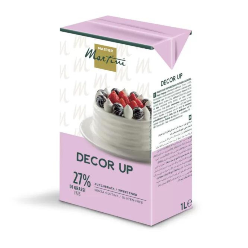 Вершки кондитерські Декор Ап 27% Master Martini 1 л.