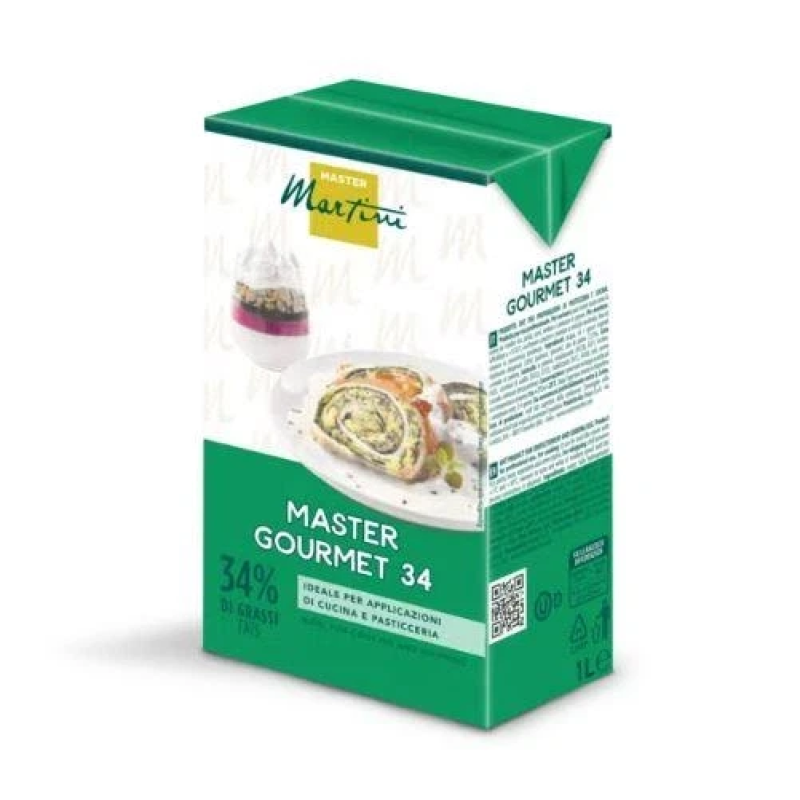 Вершки кондитерські Майстер Гурме 34% Master Martini 1 л.