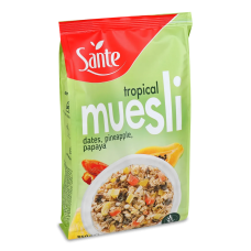 Мюслі Sante тропічні фрукти 350 г