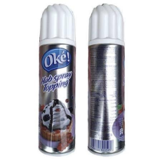 Вершки спрей Oke! 250гр аерозольні Оке