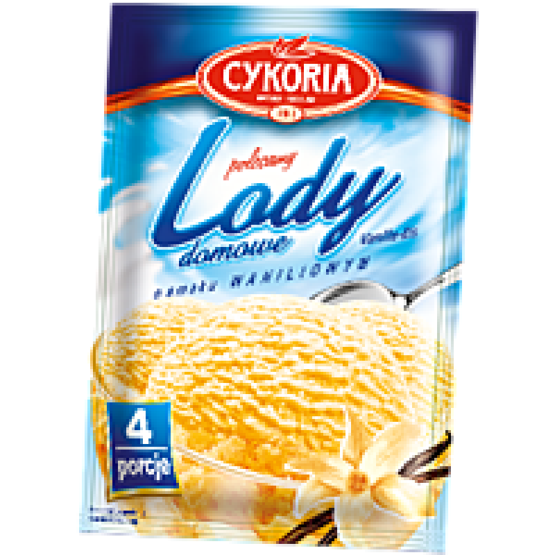 Морозиво сухе з ванільним смаком Cykoria Польща 60 г (4 порції) Морозиво сухе з ванільним смаком Cykoria Польща 60 г (4 порції)