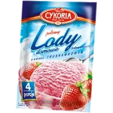 Морозиво сухе з полуничним смаком Cykoria Польща 60г (4 порції)