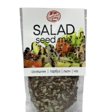 Суміш для салатів Salad seed mix соняшник гарбуз льон чіа 125г ТМ Food Line