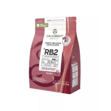 Рожевий шоколад рубіновий Ruby RB2 32,8 % Callebaut, пакет 2,5 кг