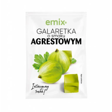 Желе зі смаком агруса Emix Galaretka Agrestowym 75 г Польща