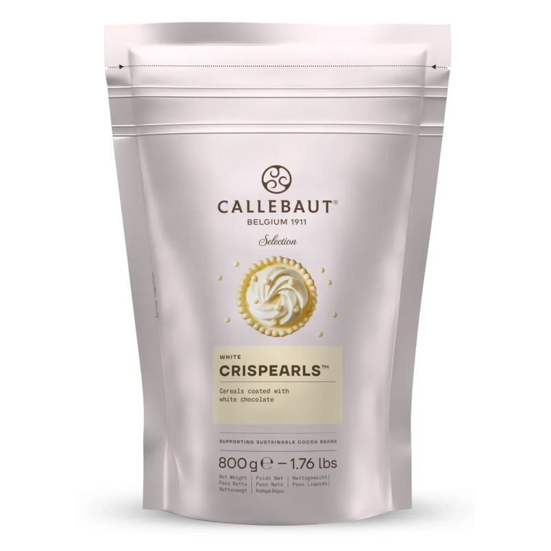 Білі шоколадні кріпси Crispearls White ( біле шоколадне драже ) 800 г. Білі шоколадні кріпси Crispearls White ( біле шоколадне драже ) 800 г.